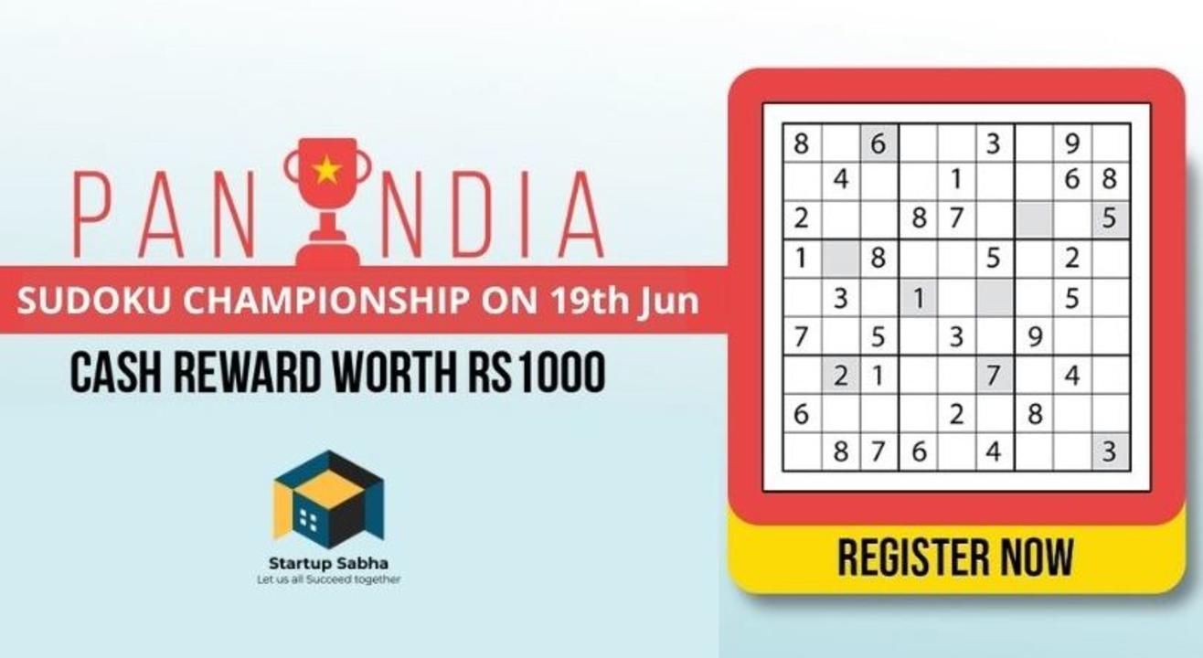 All India Sudoku Championship (AISC) - Summer 2022