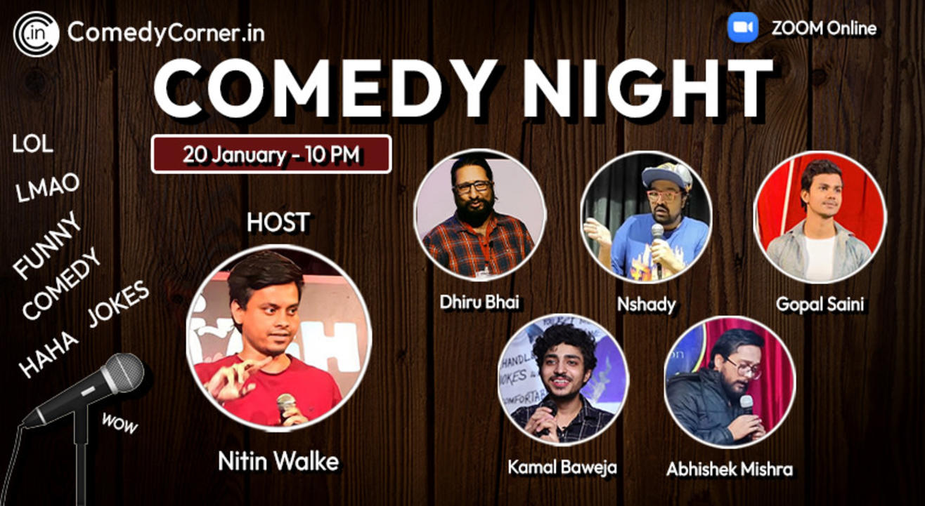 Comedy Night (Online Live show)