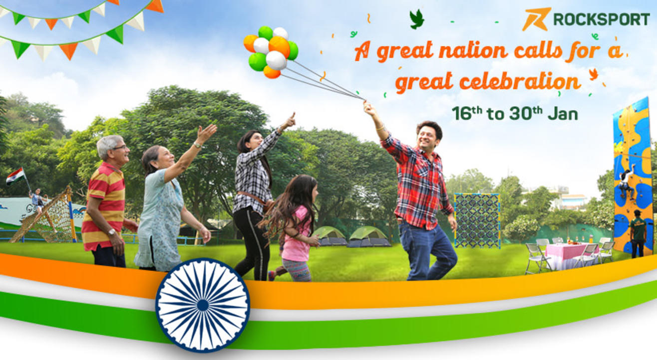 Celebrate Republic day at Rocksport, Gurugram