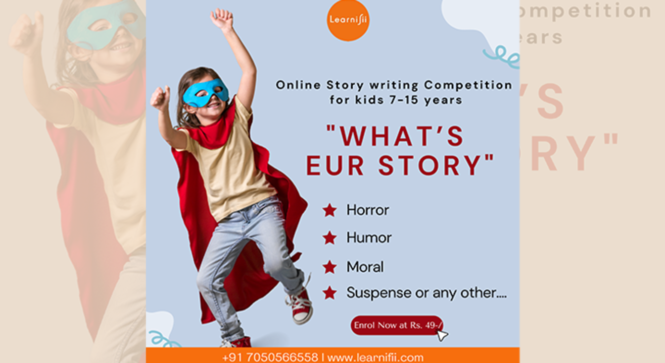 Online Story Writing Competition for kids