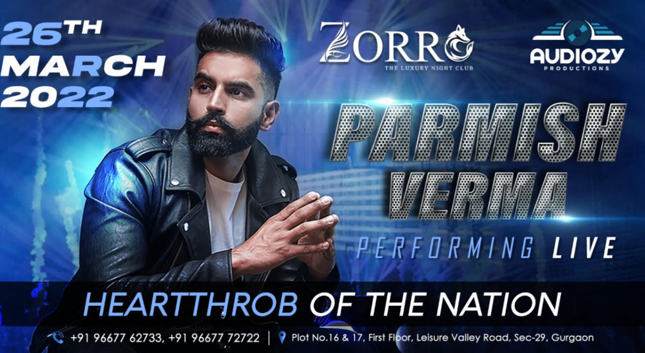 Parmish Verma Performing Live