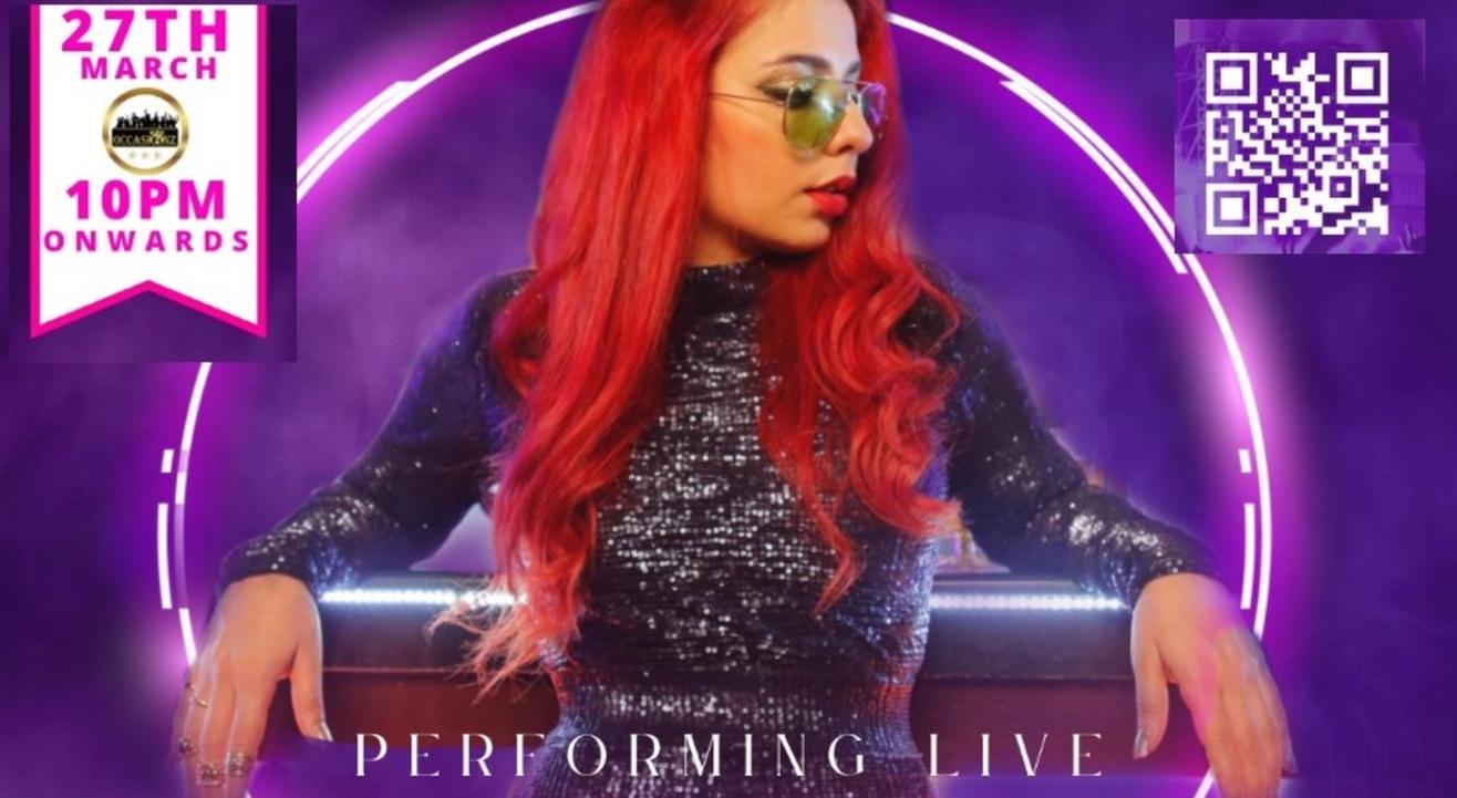 Jasmine Sandlas performing live in Goa Junior Pro Kabaddi League by Vastpay Jasmine Sandlas performing live in Goa Junior Pro Kabaddi League by Vastpay