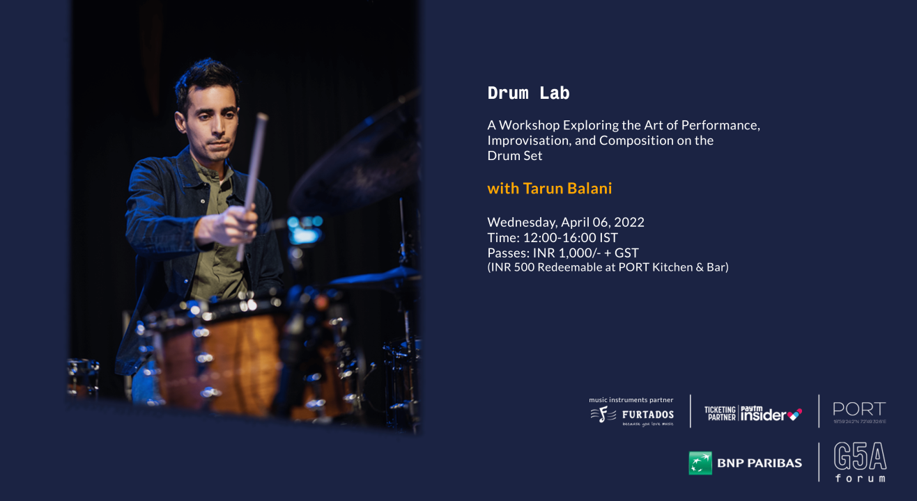 In Residence: Tarun Balani | Drum Lab