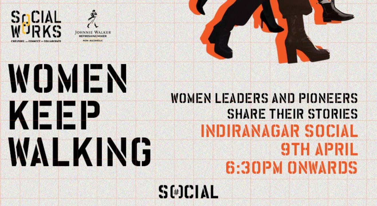 SocialWorks Presents: Women Keep Walking (Speaker Event)