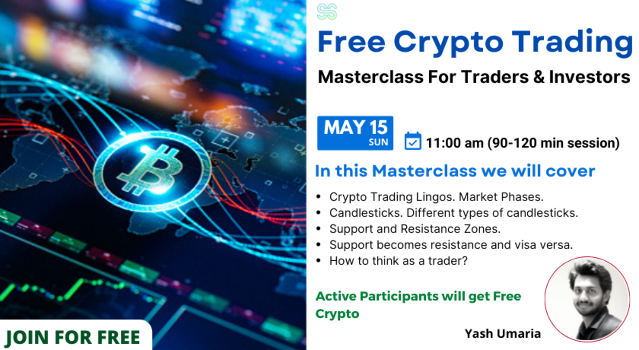 Free Crypto Trading -  Masterclass For Traders & Investors