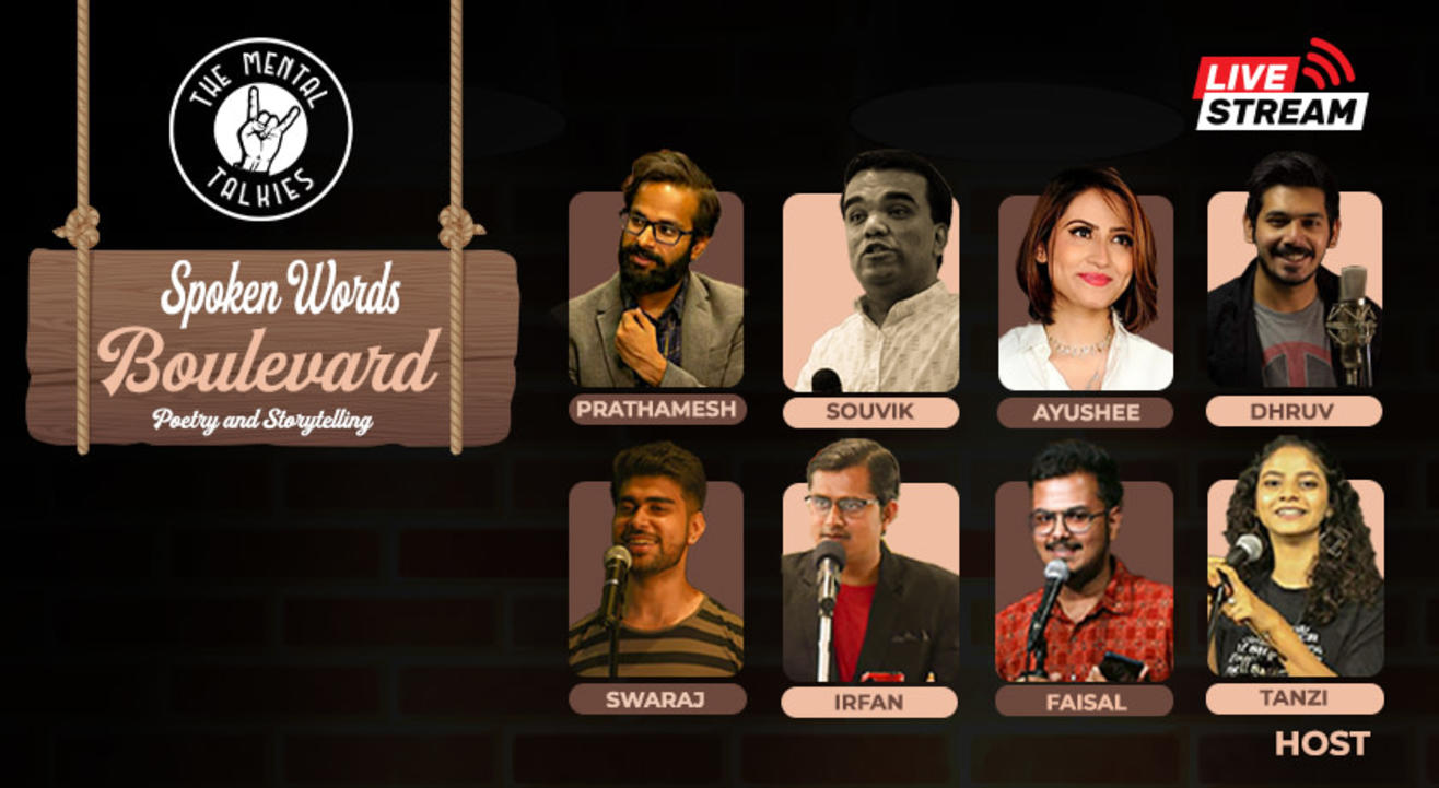 Spoken Words Boulevard-Poetry and Storytelling Live Stream