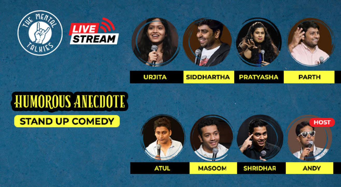 Humorous Anecdote-Stand Up Comedy Live Stream