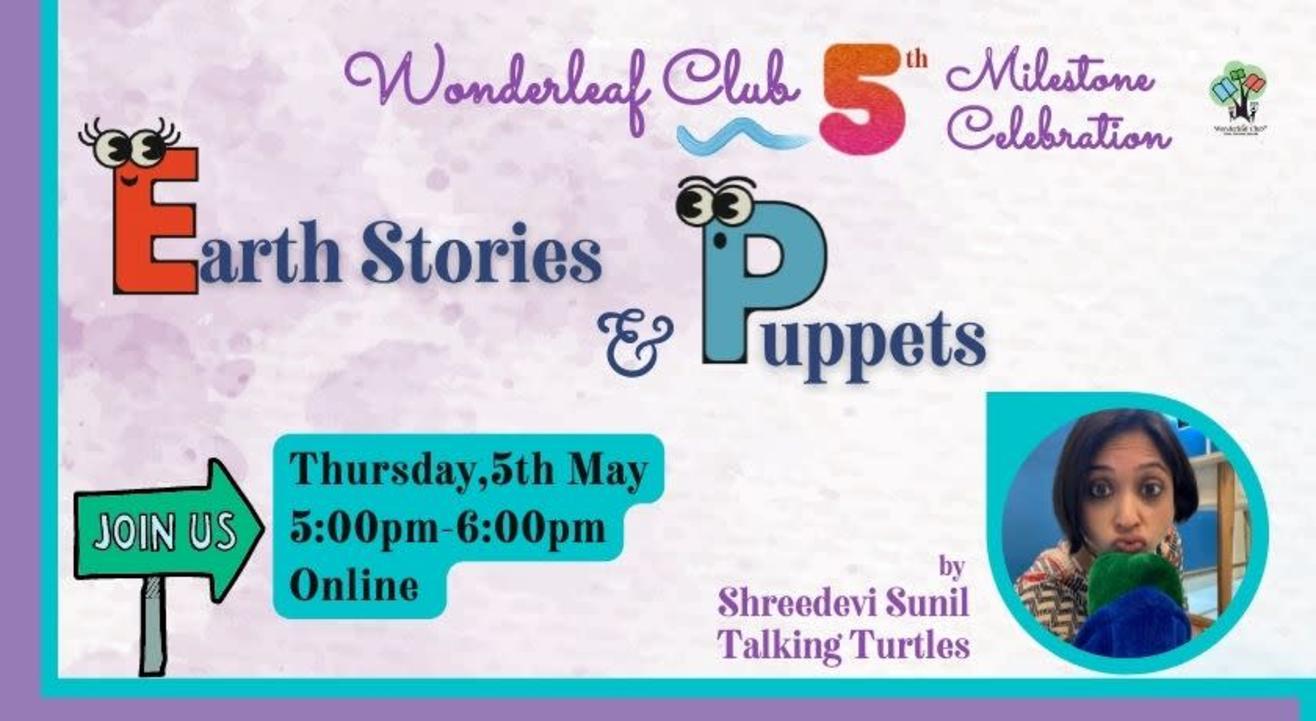 Earth Stories with Puppets at Wonderleaf Club 