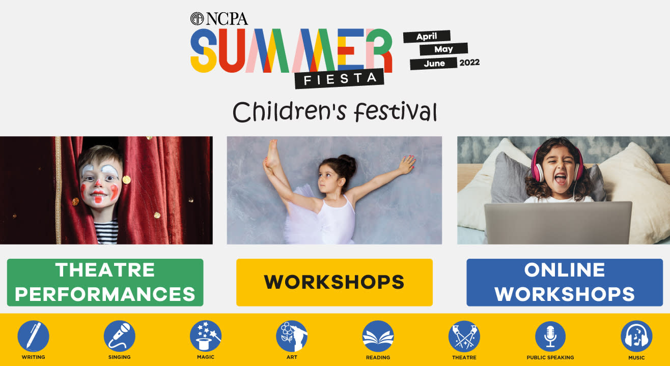 Beat the boredom! Explore Events and Workshops at the NCPA Summer Fiesta 2022