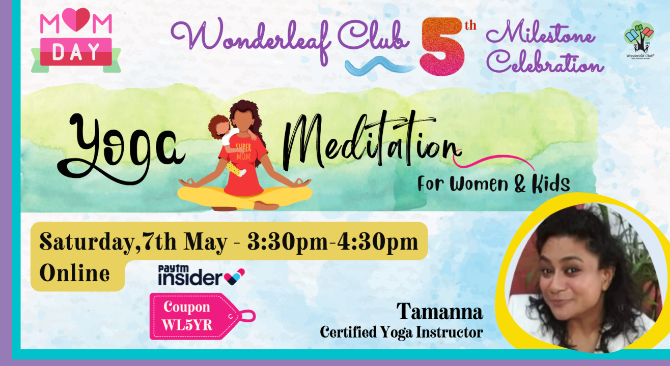 Yoga for Mum and Kids on Mothers Day at Wonderleaf Club
