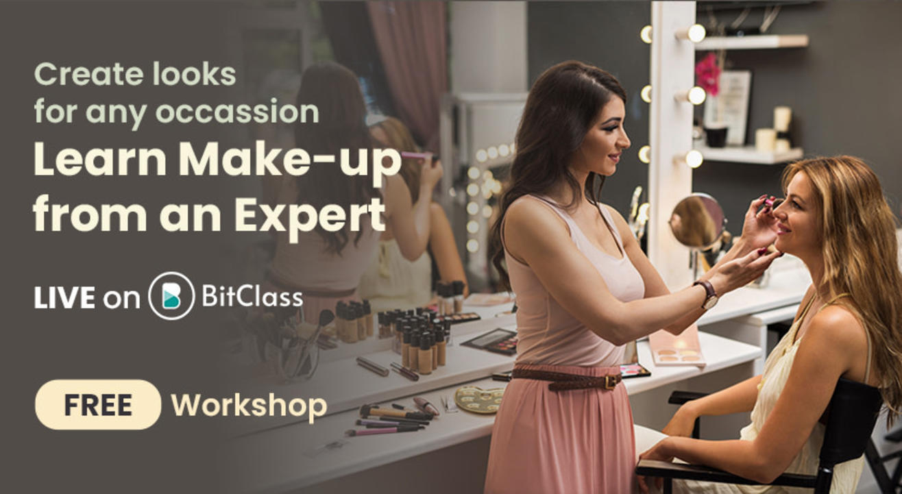 Create looks for any occasion | Learn Make-up from an Expert!