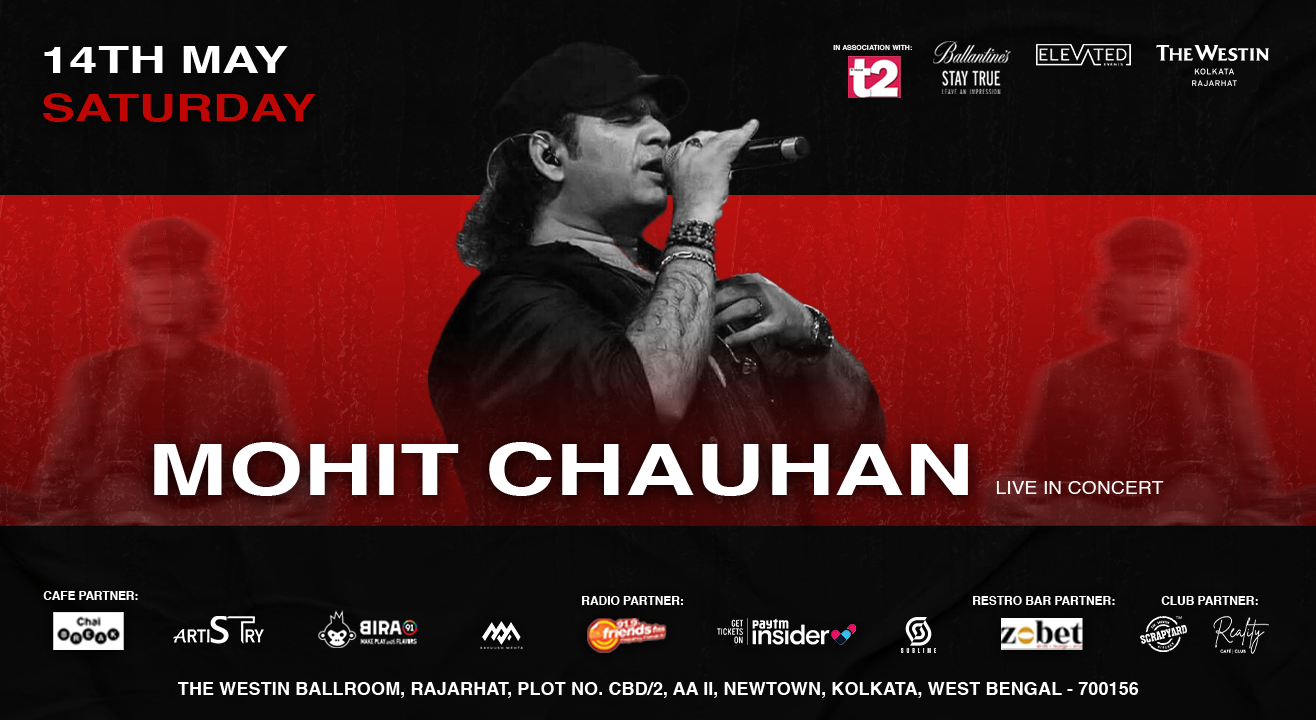 Mohit Chauhan - Live in Kolkata | Elevated Events