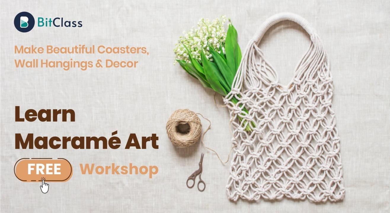 Make Beautiful Macramé Craft | Start your DIY Business for Home Accessories