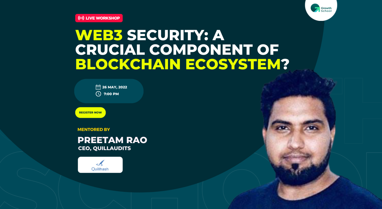 Live Masterclass on Web 3.0 by Preetam Rao