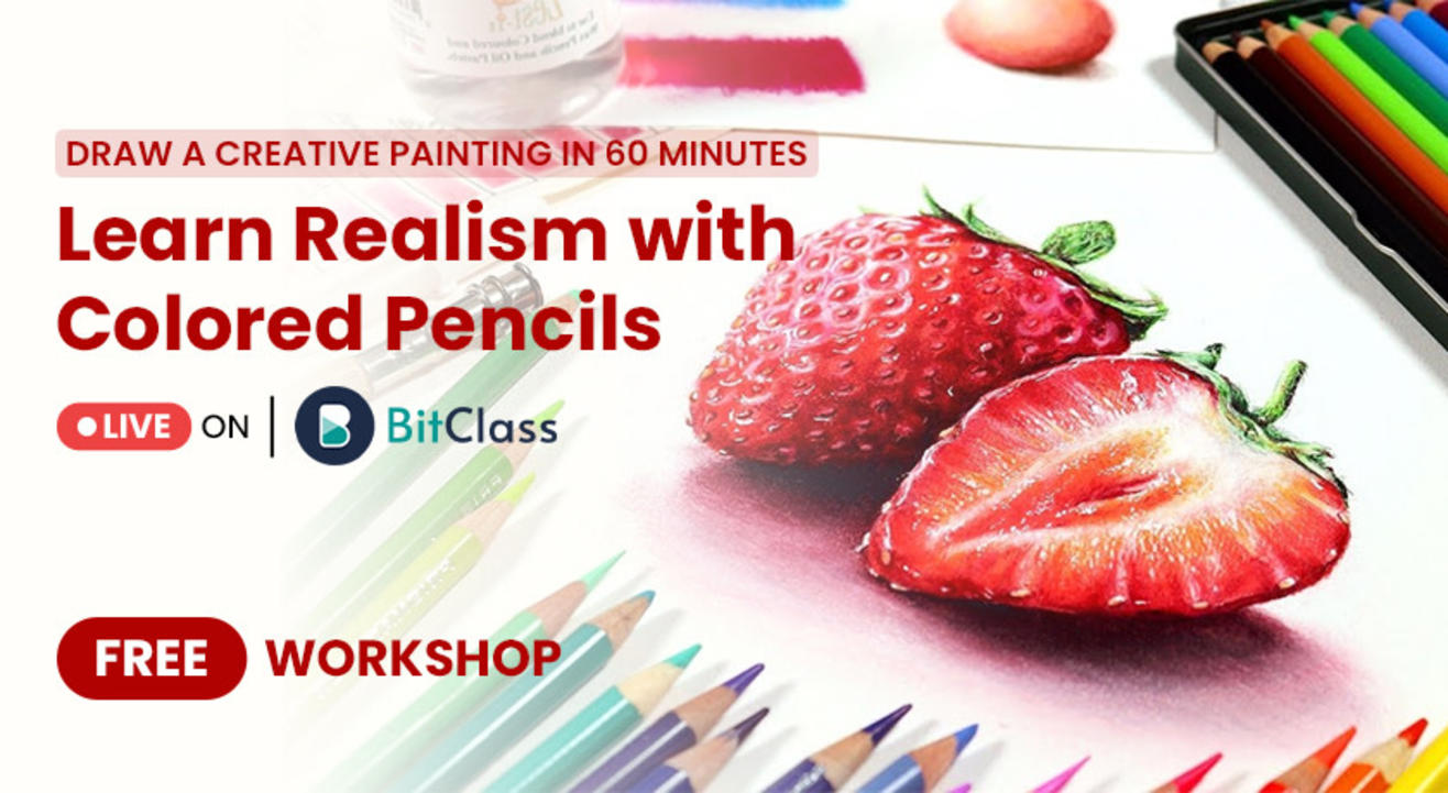 Realistic drawing with Colored Pencil Masterclass