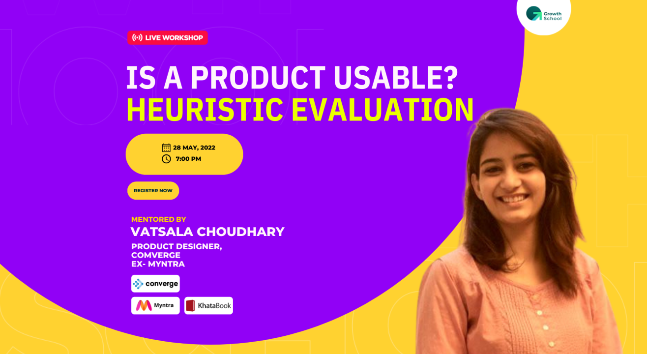 Live Masterclass on UI Design by Vatsala Choudhary