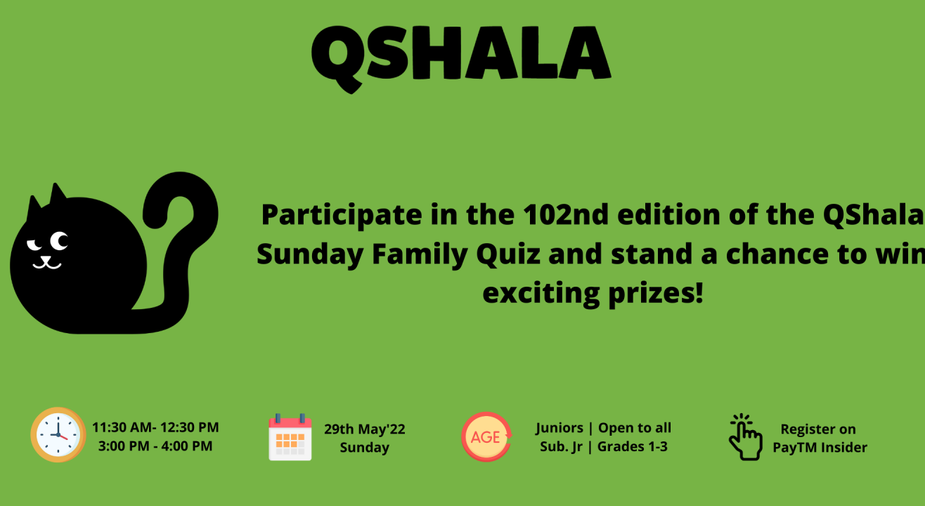 102nd edition of the QShala Sunday Family Quiz 