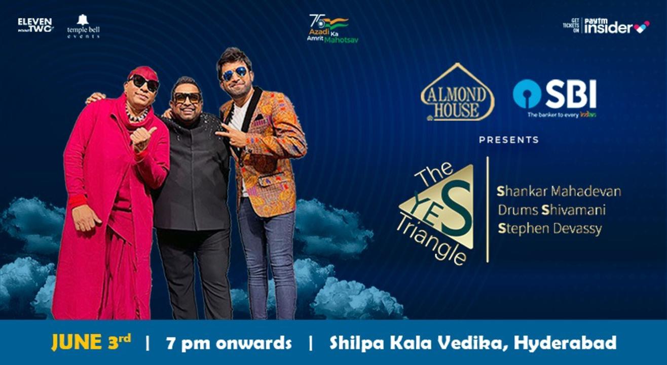 The YES Triangle - Live in concert -Shankar Mahadevan, Sivamani & Stephen Devassy