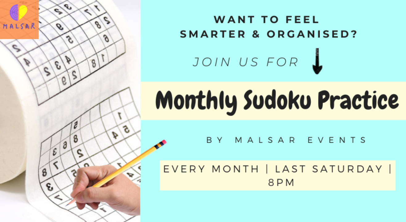 Monthly Sudoku Practice