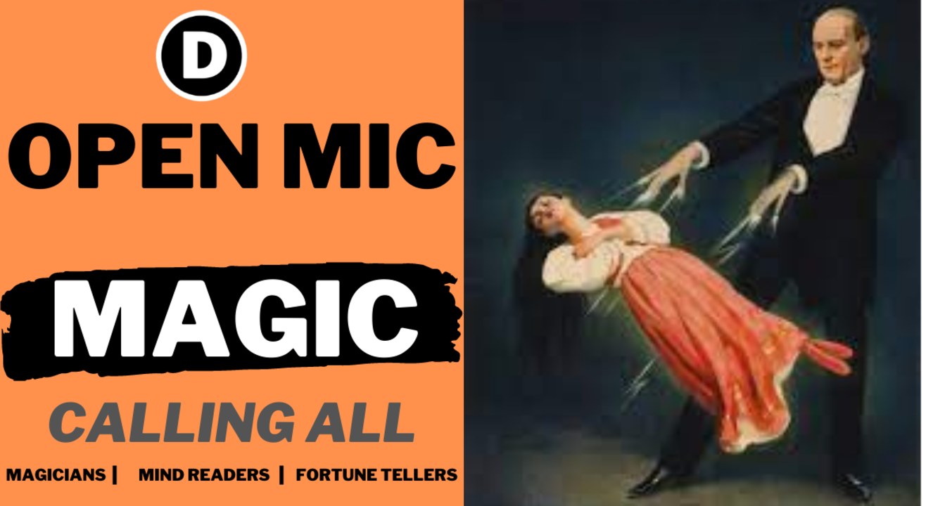 OPEN MIC-MAGIC-HALL 4