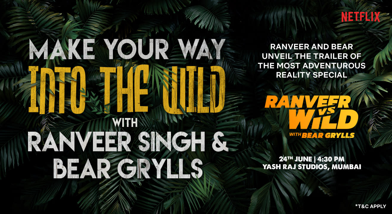 Watch Ranveer vs Wild with Bear Grylls