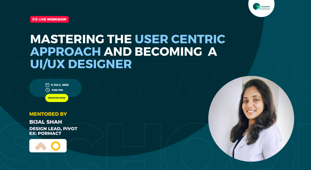 Live Workshop on UI/UX Design by Bijal Shah