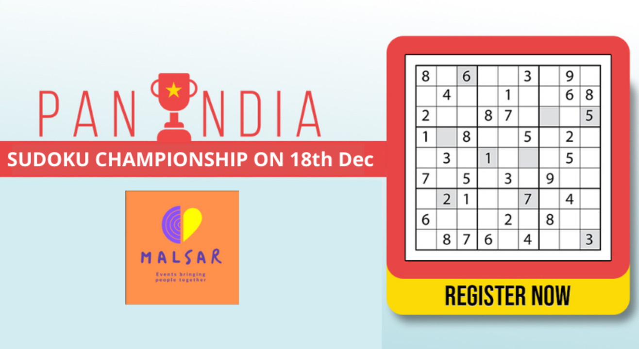 All India Sudoku Championship (AISC) by Malsar Events - Winter 2022