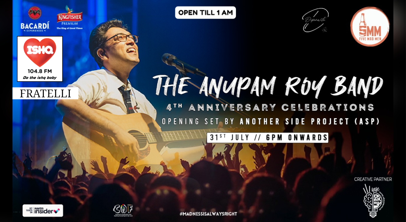 THE ANUPAM ROY BAND LIVE @ FIVE MAD MEN