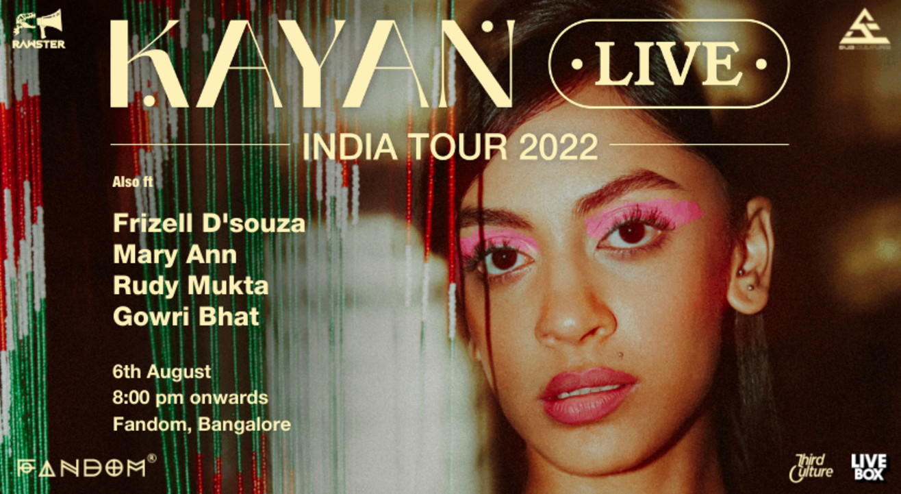 KAYAN Live, Frizzell, Mary Ann, Rudy Mukta, Gowri Bhat, Live at Fandom, Bangalore