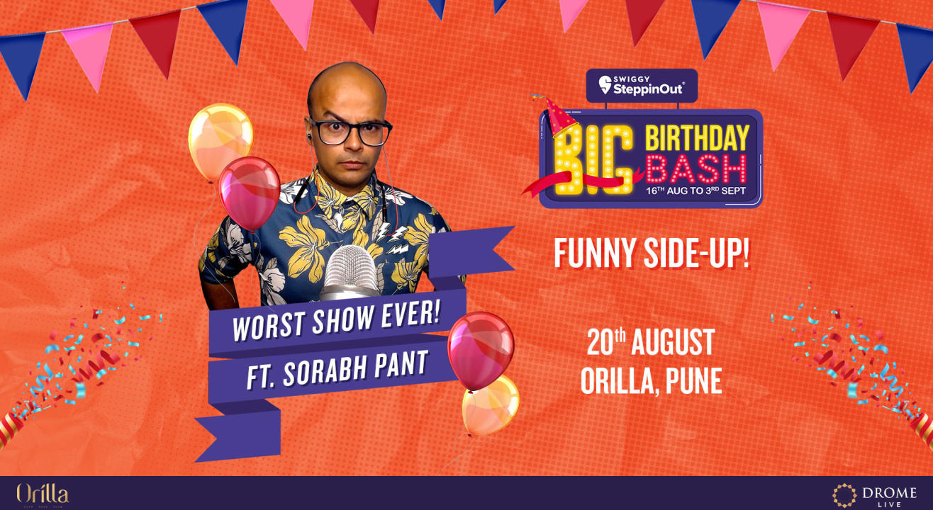 Swiggy's Big Birthday Bash | Sorabh Pant | Pune