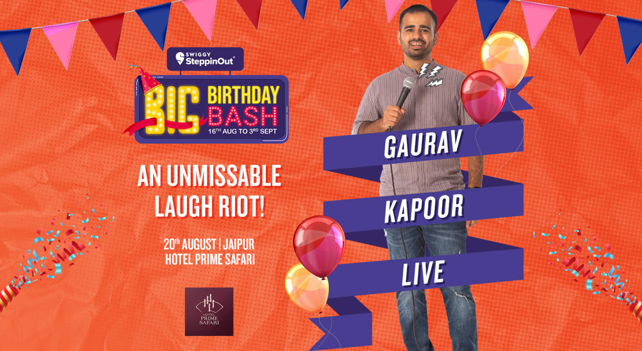 Swiggy's Big Birthday Bash | Gaurav Kapoor | Jaipur