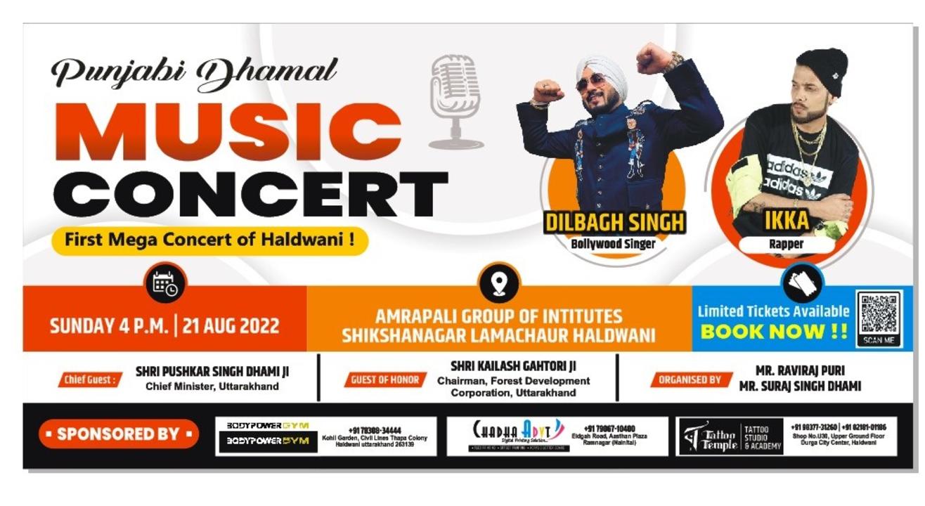 Uttarakhand's 1st Biggest LIVE Singnig Concert