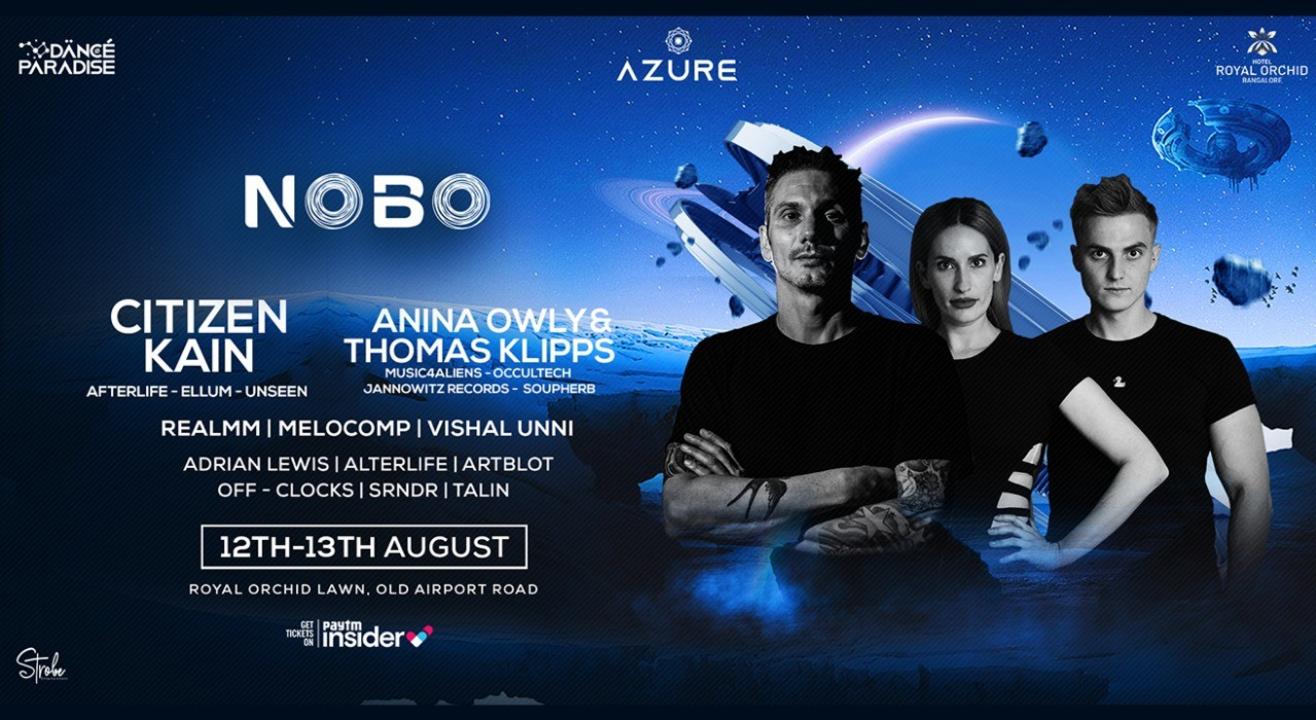 NOBO Festival FT Citizen Kain x Anina Owly & Thomas Klipps live in Bangalore