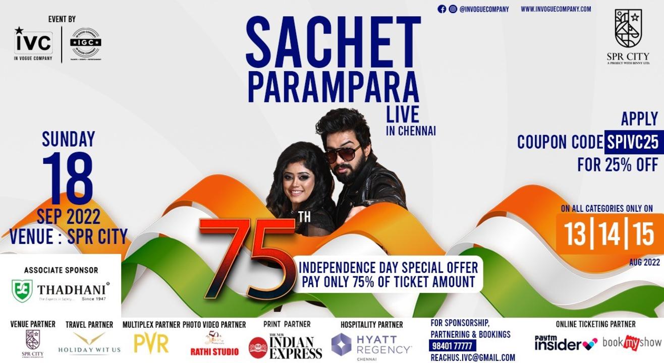Sachet Parampara Live | Chennai - 18th Sept 2022