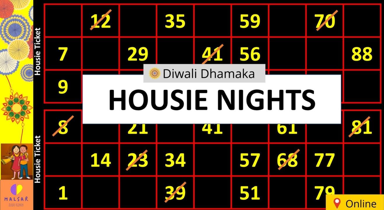 Family Housie Night - Diwali Dhamaka