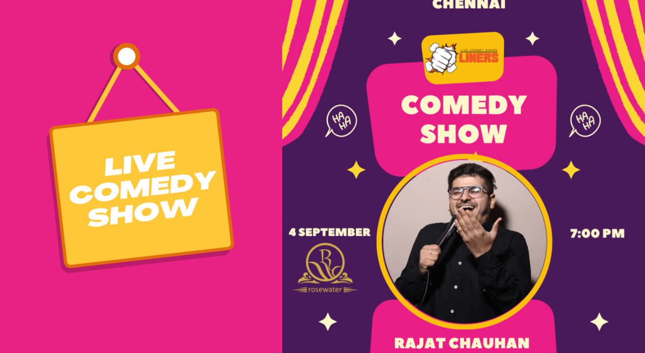 Punchliners Comedy Show ft Rajat Chauhan in Chennai