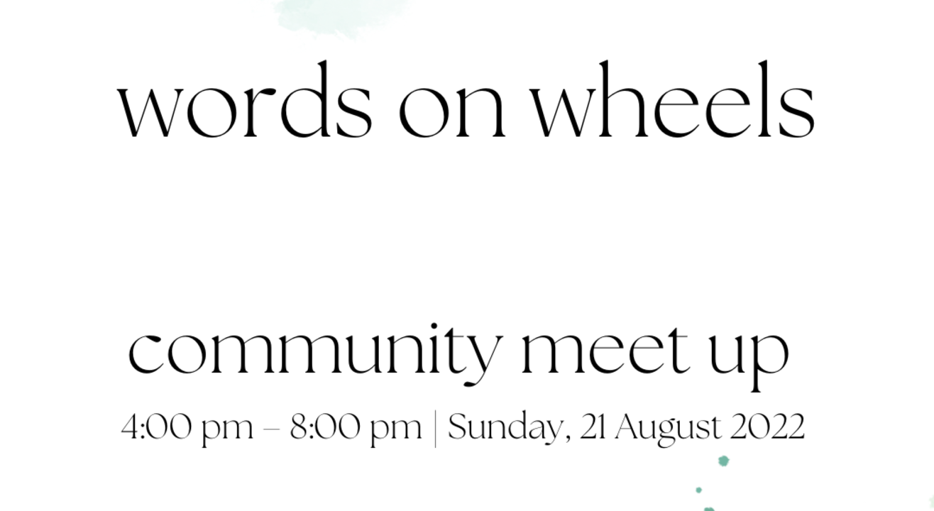 Words on Wheels Artists & Travelers Meet up