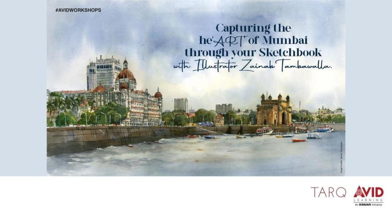 Capturing the he’Art’ of Mumbai through your Sketchbook with Illustrator Zainab Tambawalla