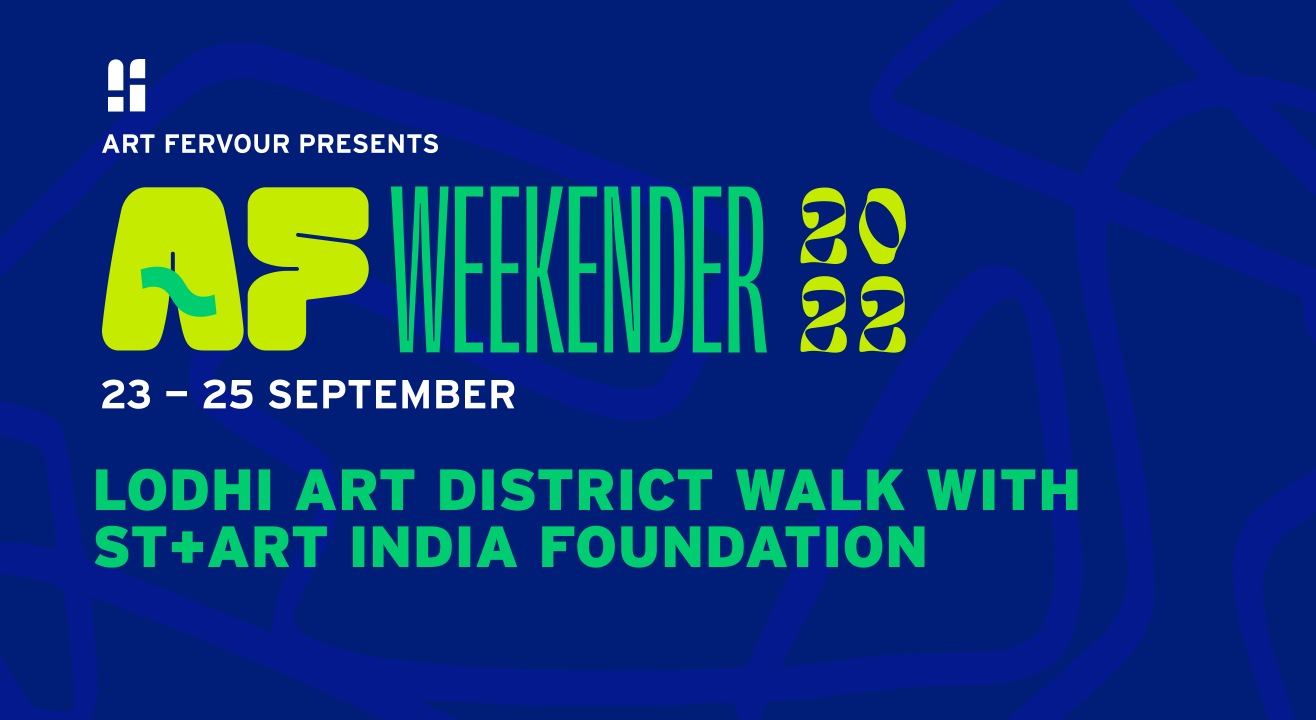 Lodhi Art District Walk with St+art India Foundation