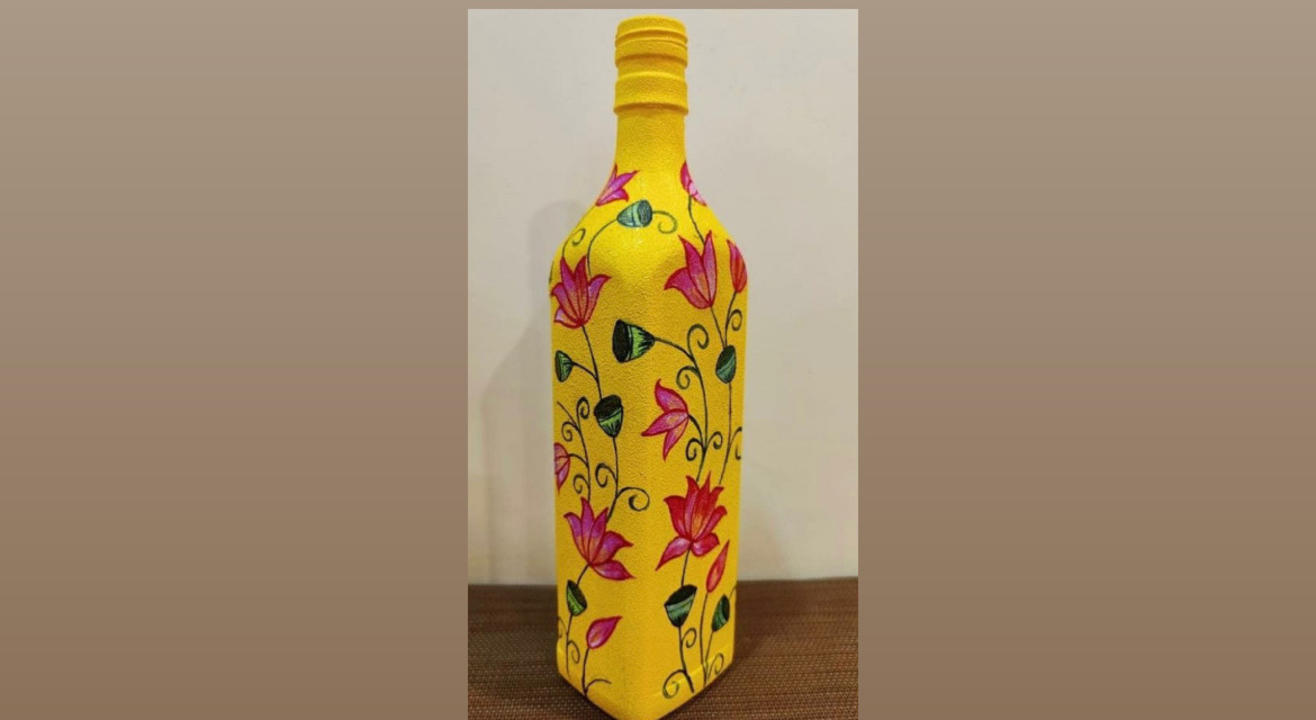 Bottle painting 