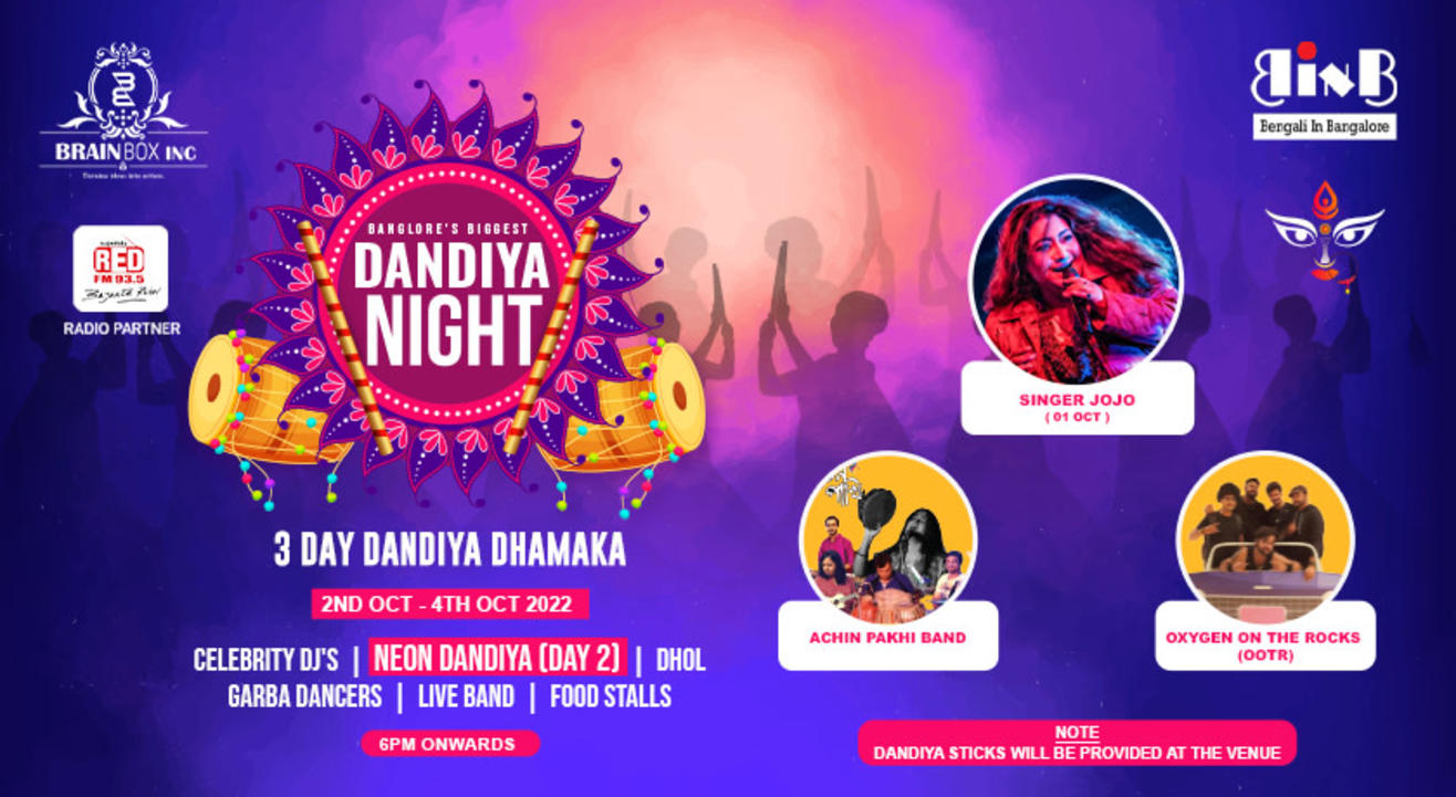 BANGALORE BIGGEST DANDIYA NIGHT | Navratri 2022