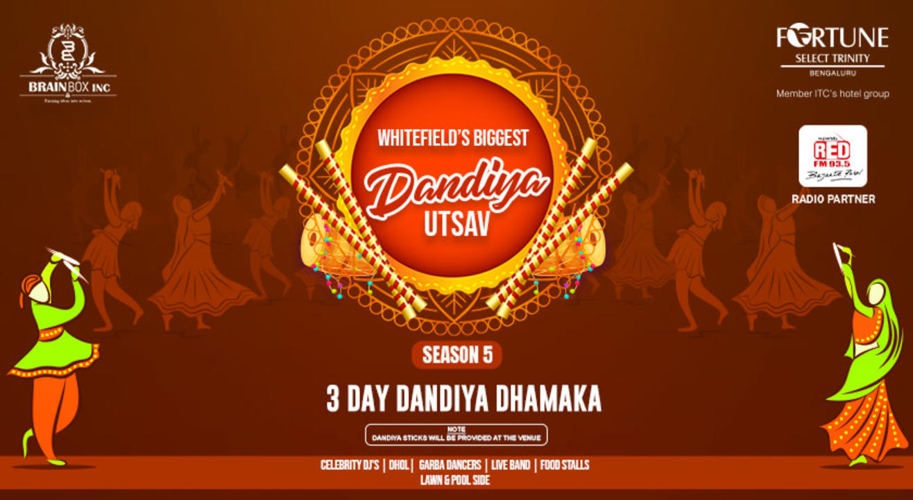 WHITEFIELD BIGGEST DANDIYA UTSAV WHITEFIELD BIGGEST DANDIYA UTSAV