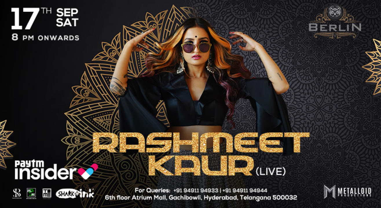 Rashmeet Kaur (Live) at Berlin Hyderabad 