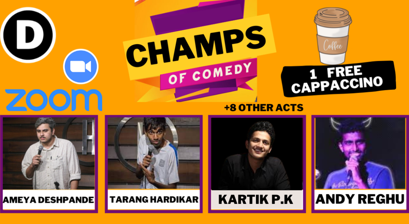 CHAMPS OF COMEDY-LIVE-FROM DORANGOS COMEDY STUDIO