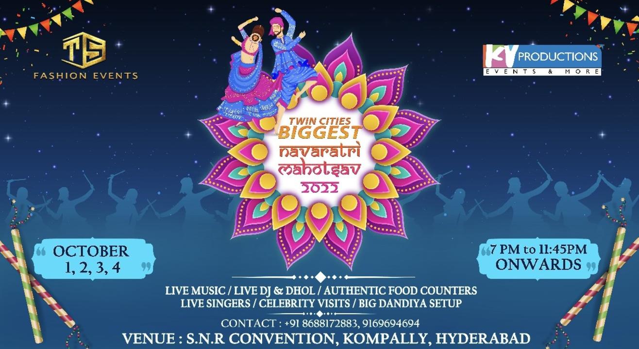 TWIN CITIES BIGGEST NAVARATRI MAHOTSAV 2022 | Navratri 2022