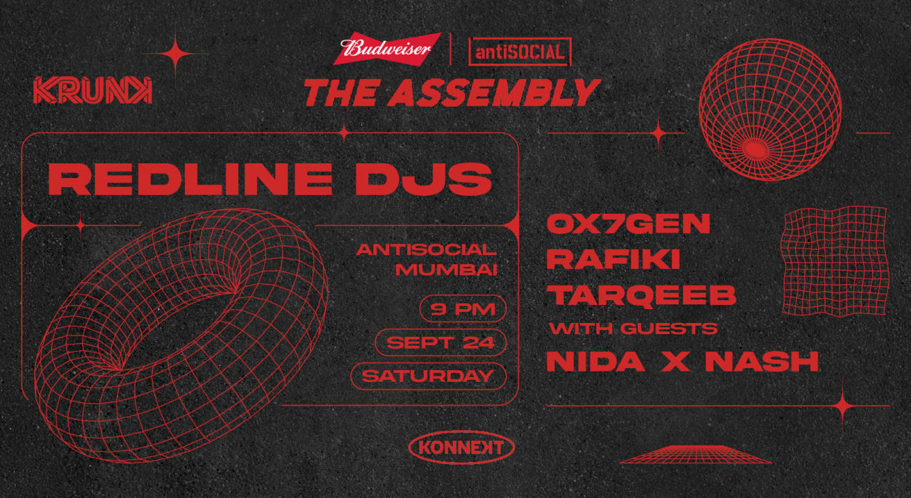 Redline DJs feat. OX7GEN, Rafiki & Tarqeeb | antiSOCIAL Mumbai