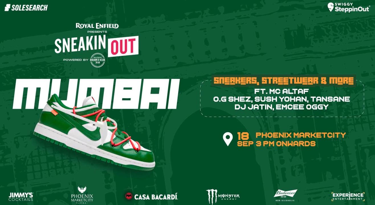 Royal Enfield presents SneakinOut 2.0 by SteppinOut x SoleSearch | Mumbai