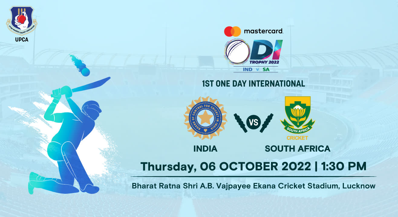 Mastercard Series 1st ODI: India vs South Africa, Lucknow