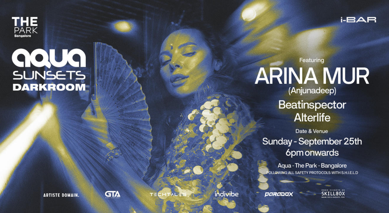 AQUA Sunsets feat. Arina Mur (Anjunadeep) | outdoors at THE Park