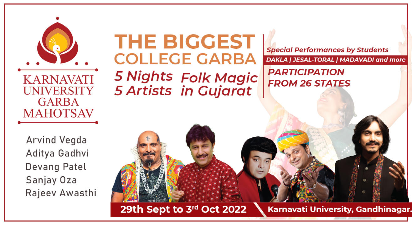 Karnavati University Garba Mahotsav | Navratri 2022